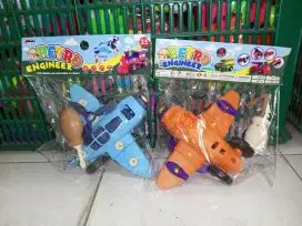 Mainan anak pesawat obeng