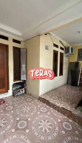 Dijual rumah siap huni dalam cluster area Bambu APUS Tangsel