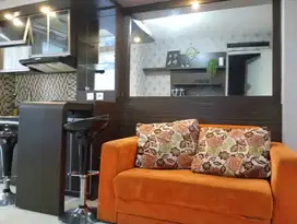 DISEWAKAN UNIT APARTMENT BASSURA 2 KAMAR FURNIS LANTAI RENDAH