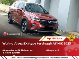 [ LOW KM ] Wuling Alvez EX CVT Sunroof AT Merah 2023 2024