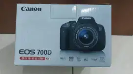 Canon EOS 700D Kit 18-55mm Second Like New
