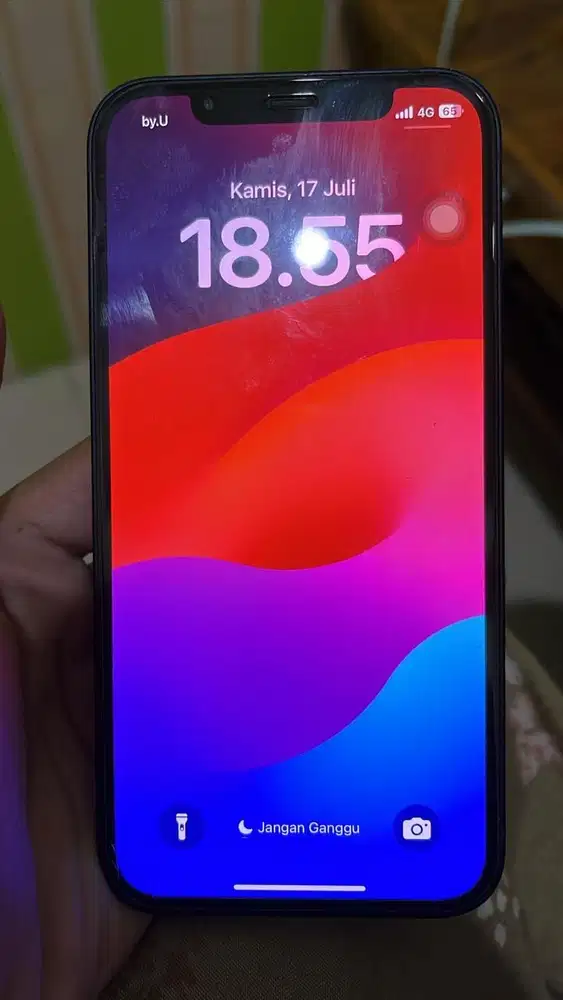 IPHONE 12 128 HITAM MULUS ORI IBOX