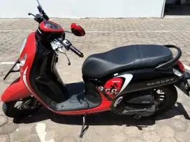 Dijual Honda Scoopy Sporty Red 2022. Pajak Aktif Dan Surat Lengkap