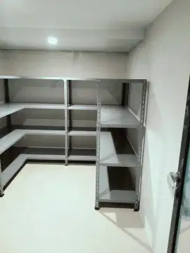 Rak siku besi 5 susun serbaguna
