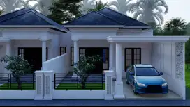 Rumah dengan tanah super luas kawasan Harapan Raya
