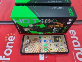 INFINIX HOT 40 Pro NFC 8/256 gb mulus no minus lengkap
