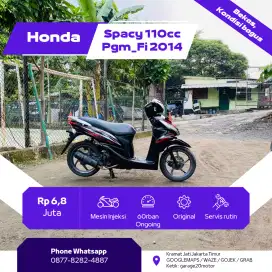 Honda Spacy 110cc Pgm_Fi tahun 2014 Pajak Off