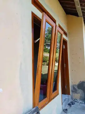 Paket jendela engsel bawah