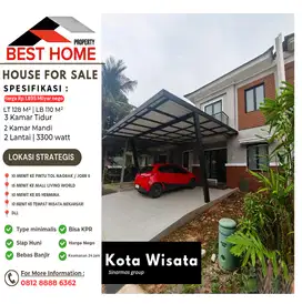 RUMAH siap huni di kota wisata Cibubur