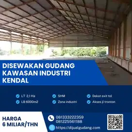 sewakan gudang lokasi  Kendal 21000m sangat strategis