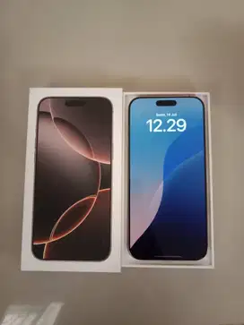 IPHONE 16 PROMAX 256 GB/ PAKAI 4 HARI