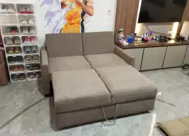 Ganti cover sofabet + busa