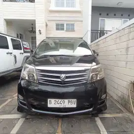 Alphard V 2008 cbu tangan1 orisinil terawat cash nego