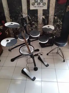 Drum elektrik lengkap ampli dan kursi