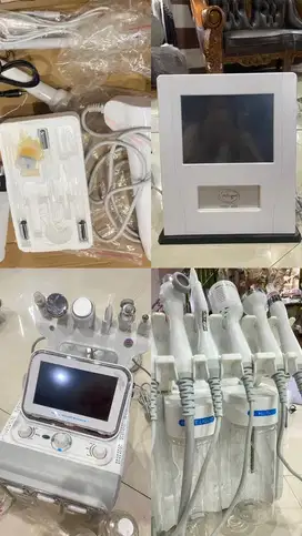 Paket alat facial kecantik, salon dll