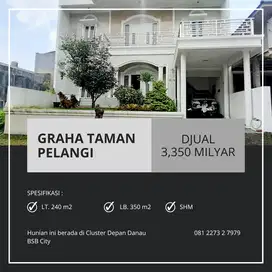 DJUAL Cepat Rumah Mewah Minimalis BSB City Graha Taman Pelangi GTP 2LT