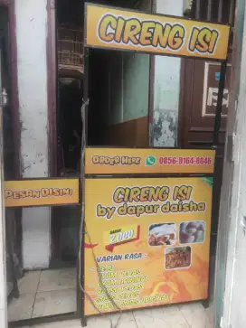 Booth portable / meja jualan lipat
