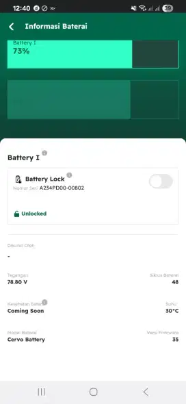 Baterai Batre Battery Alva Cervo