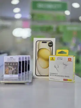 IPHONE 15 128 GB GARANSI RESMI IBOX, KREDIT MUDAH SYARAT KTP