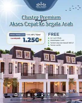CLUSTER PREMIUM DURIAN BANYUMANIK ( INDENT )