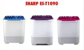 Jual mesincuci sharp 10kg bisa kredit cicil cash