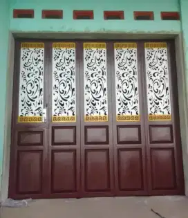 Pintu lipat garasi cuting