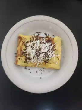 Pancake pisang keju coklat