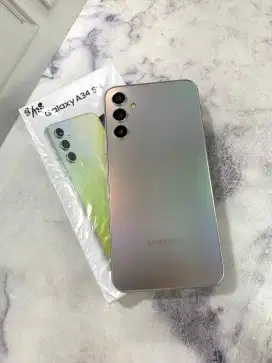 Samsung A34 5G 8/128 silver sein lengkap