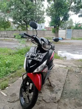 Mio j surat lengkap mesin bagus stater hidup lampu hidup semua