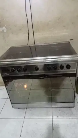 Kompor gas full otomatis WHIRPOOL 5 tungku siap kirim Jabodetabek