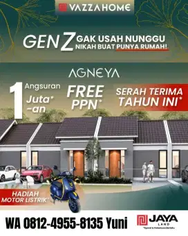 RUMAH BUDURAN 6X12 AGNEYA BY JAYALAND