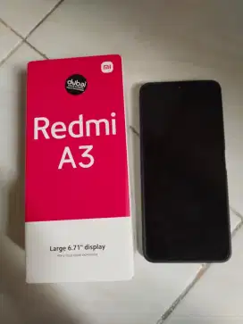 Jual cepat Hp Redmi A3 fullset Mulus No minus