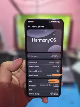 Huawei P60 pro 12/512GB beacukai sudah rebrand harmony os+gms