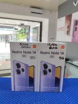 REDMI NOTE 14 5G NEW,HARGA TERMURAH,GARANSI RESMI 15 BULAN,BISA COD