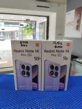 REDMI NOTE 14 PRO 5G NEW,TERMURAH,GARANSI RESMI 15 BULAN,BISA COD