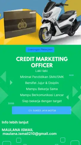 Credit Marketing Officer