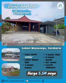 Tanah Dan Bangunan Resto
