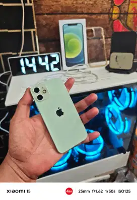 iPhone 12 Mini 64Gb iBox Mulus Normal Bisa Tuker Tambah