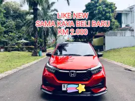 KM 2.000 SAMA KAYA BELI BARU HONDA BRIO RS AT 2024 LIKE NEW