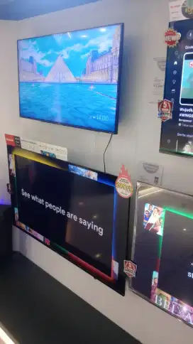 SHARP LED TV 4K GOOGLE TV 65 INCH HANYA 8 JTAN STOCK TERBATAS