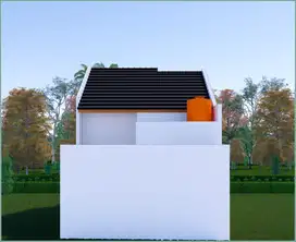 Rumah Murah di Jogja Dekat Brimob Sentolo Gaya Jepang Dalam Cluster