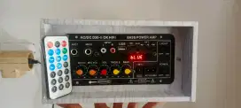 Amplifier Bluetooth Karaoke D30 display ( Mesin Baru )