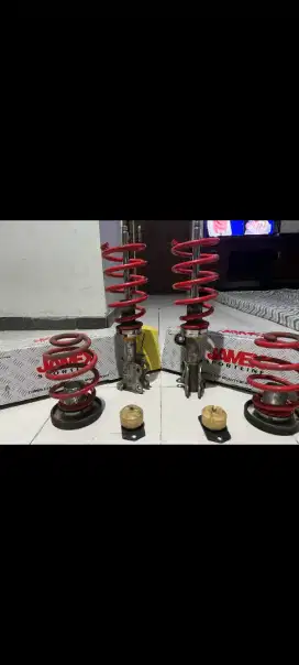 DIJUAL CEPAT, COILOVER JAMEX FULL SET BUAT AVANZA 2011-2021
