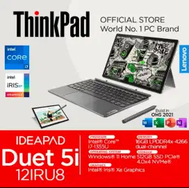 Lenovo ideapad duet 5i laptop 2 in 1
