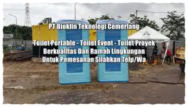 Toilet Proyek .Toilet Umum, Toilet Portable, Jongkok Murah Berkualitas