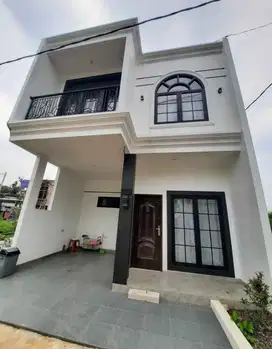 Di jual rumah eropa lokasi bergengsi kelapa dua Depok