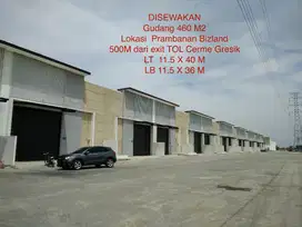 SEWA GUDANG , Sebelah  EXIT TOL CERME