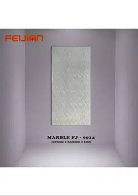 Marmer PVC Dinding Glossy / UPVC Marmer FEIJIAN Tebal 3mm