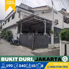 Rumah Kost dijual Murah 15 Kamar Bukit Duri, JakSel 6 menit Sta.Tebet