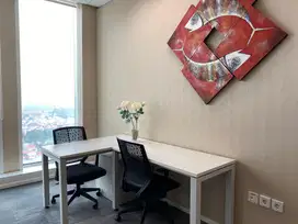 Sewa Kantor Fully Furnished unit 4 Pax di 18 Office Park Tb Simatupang